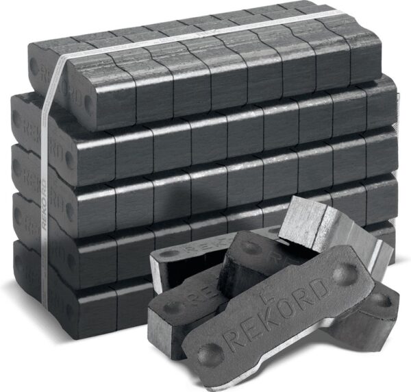 Rekord Braunkohlebriketts 25kg x 40 Gebinde 1000kg Palette – Bild 3